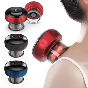 Electric Cupping Device, Cordless Rechargeable Massager, Heating and Suction, Portable Handheld Massager for Home Use, Father's Day Gift