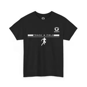 Track and Field Sprinter Tee | Running Athlete Track Design
