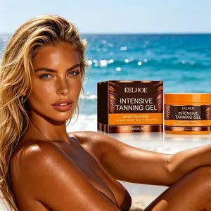 Hydrating Intensive Tanning Gel, With Vitamin E & Calendula, it delivers even, smooth deep tan. Provides long-lasting hydration, soothes skin post-sun, and features a non-greasy, moisturizing formula for various skin types.