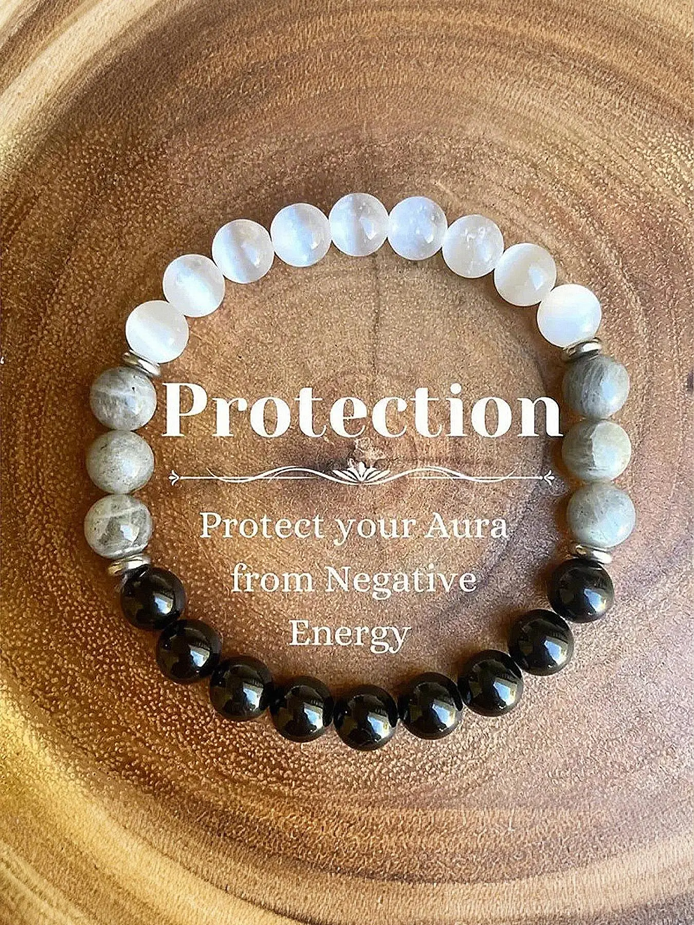 Natural Crystal Stone Bracelet, Colorblock Beaded Bracelet for Women & Men, Fashion Jewelry for Party, Daily Clothing Decor, Trendy All-match & Exquisite Jewelry for Birthday Gift, Healing Crystal Bracelet, Hand Selected Crystals