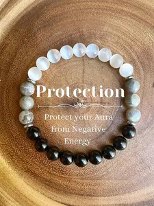 Natural Crystal Stone Bracelet, Colorblock Beaded Bracelet for Women & Men, Fashion Jewelry for Party, Daily Clothing Decor, Trendy All-match & Exquisite Jewelry for Birthday Gift, Healing Crystal Bracelet, Hand Selected Crystals