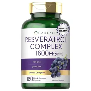 Carlyle Resveratrol Complex - 180 Capsules