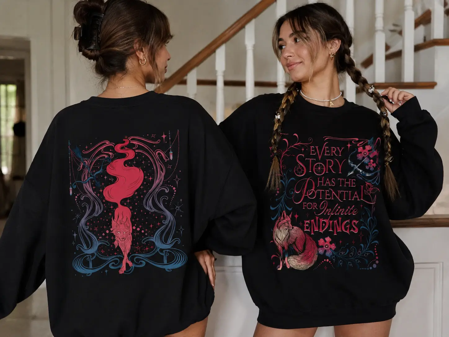 Every Story Has the Potential for Infinite Endings Shirt, The Archer and the Fox Sweatshirt, Once Upon a Broken Heart, Gift For Fans