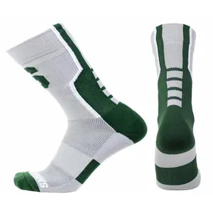 Michigan State Spartans Gray Sports Performance Socks