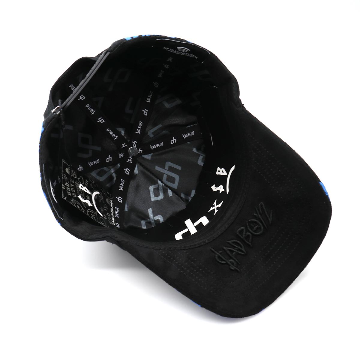 Hip Hop Street Fashion Snapback Cap, Y2K Rhinestone Embroidered Graffiti Hat, Adjustable Urban Streetwear Baseball Cap for Men