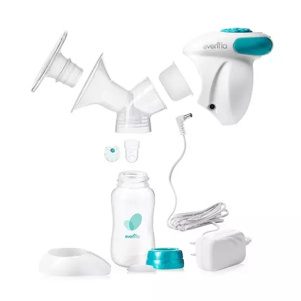 Evenflo Advanced Single Electric Breast Milk Pump Multiple Power Options, Nursing, Feeding