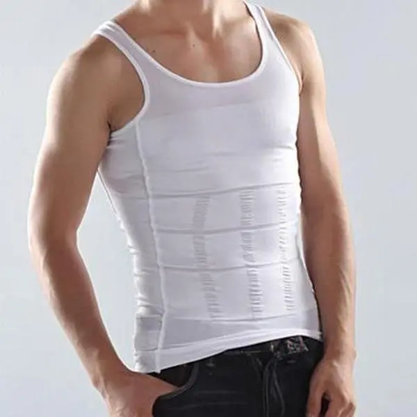 Mens Posture Correction/Support/Pain Relief Slimming Body Vest Shirt