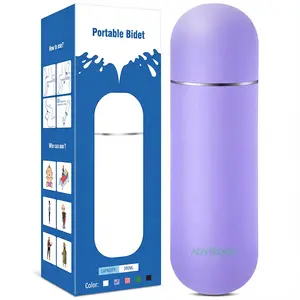 Manual squeeze portable handheld bidet, personal care cleaner, intimate washer for men and women.