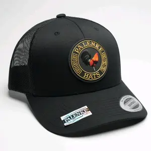 3D Palenke Hats PVC Patch Curved-Bill Classic Trucker Hat 95