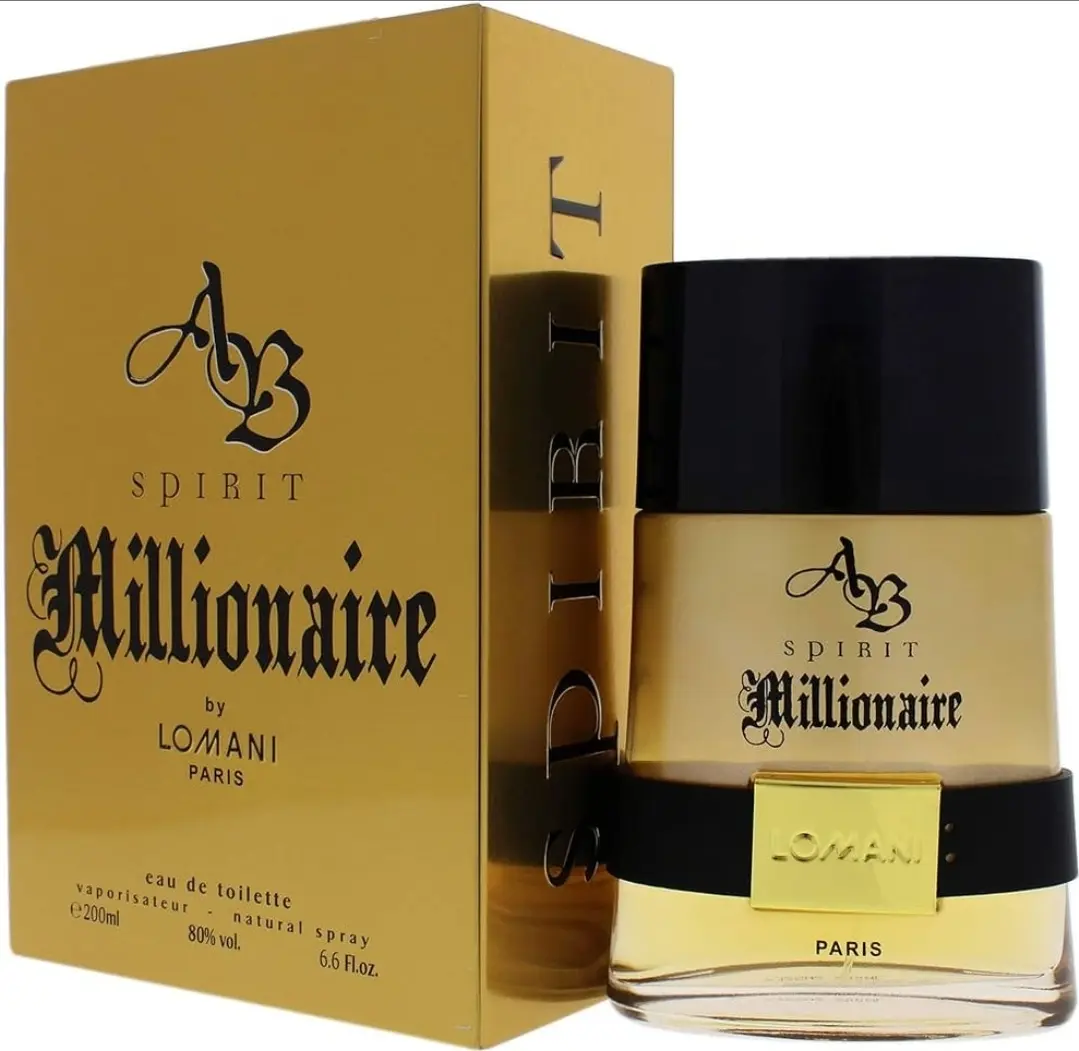 Lomani AB Spirit Millionaire Eau de Toilette Spray 100ml Bergamot Patchouli