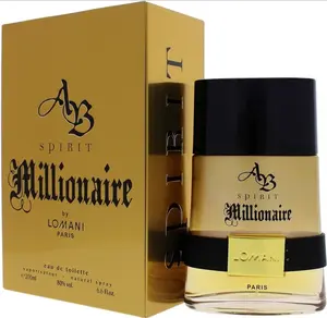 Lomani AB Spirit Millionaire Eau de Toilette Spray 100ml Bergamot Patchouli