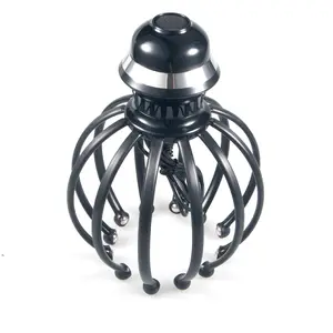 Electric scalp massager, USB rechargeable, promotes hair growth, relieves stress, relaxes the mind and body, and stimulates hair growth.