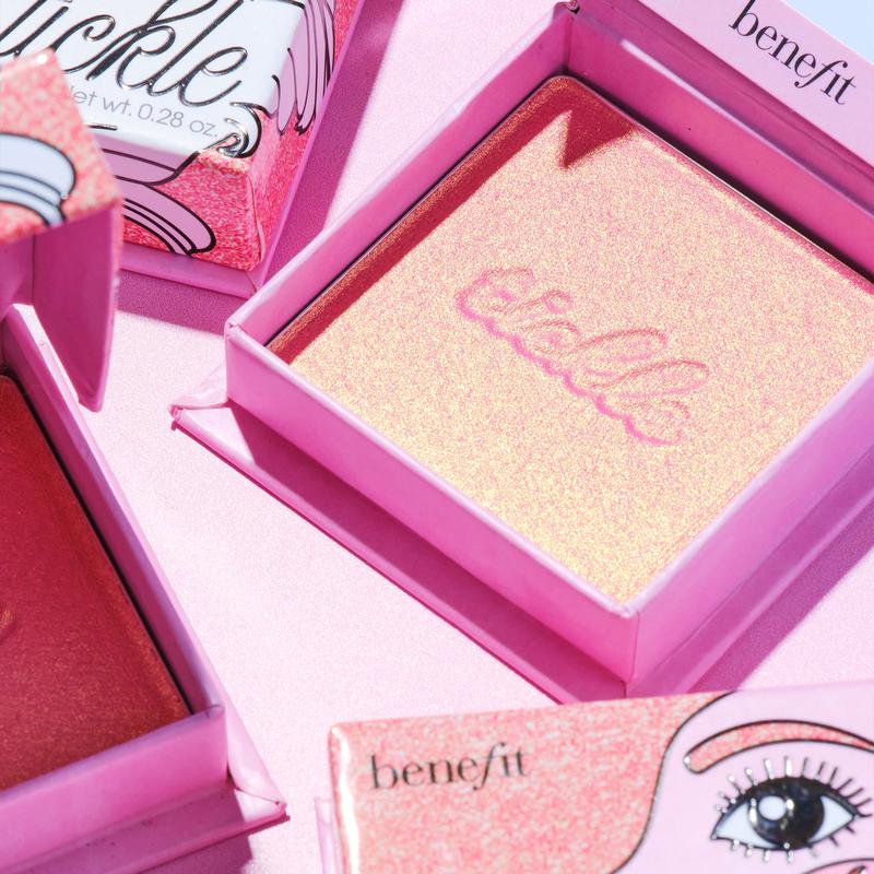 Benefit Cosmetics Tickle Golden Pink Powder Highlighter