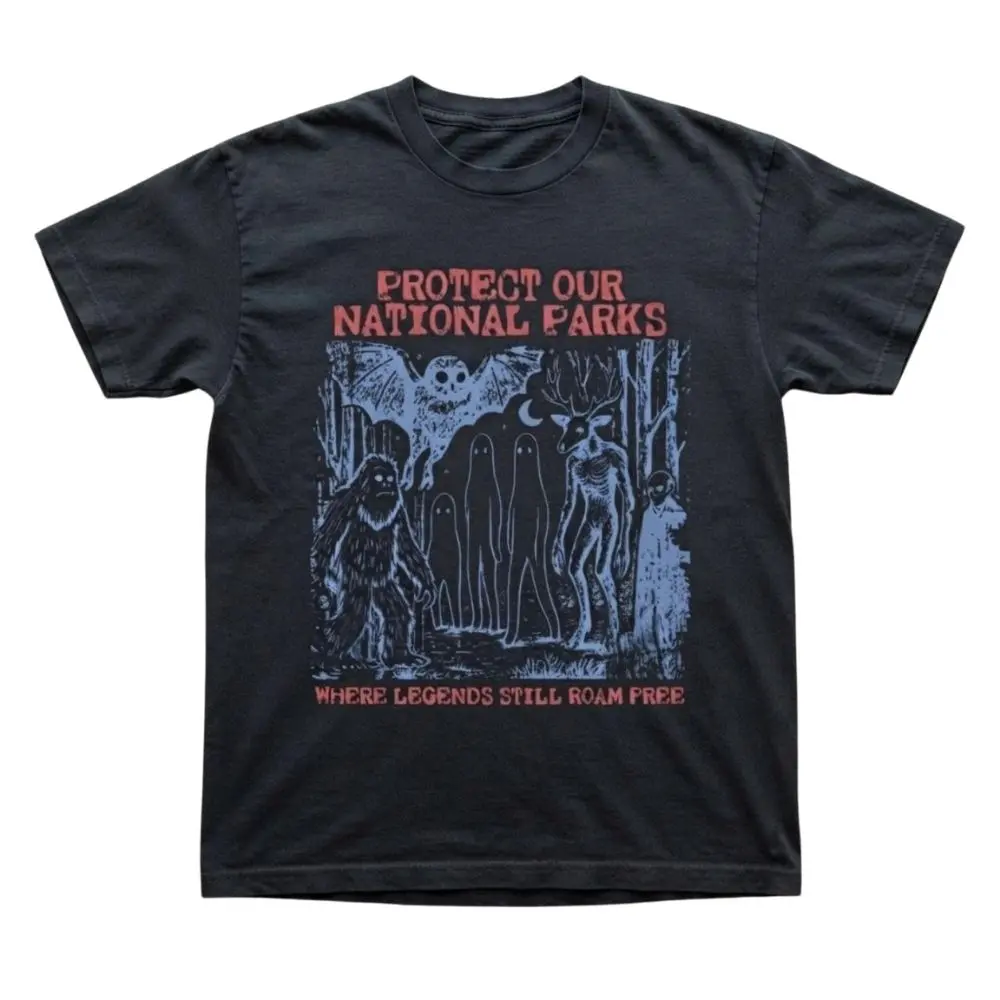 Vintage Gildan Legendary Forest Creatures Tee, Night Wanderers Graphic Shirt, Gift For Woman, Vintage T-Shirt, Casual T-Shirt, Trending Shirt