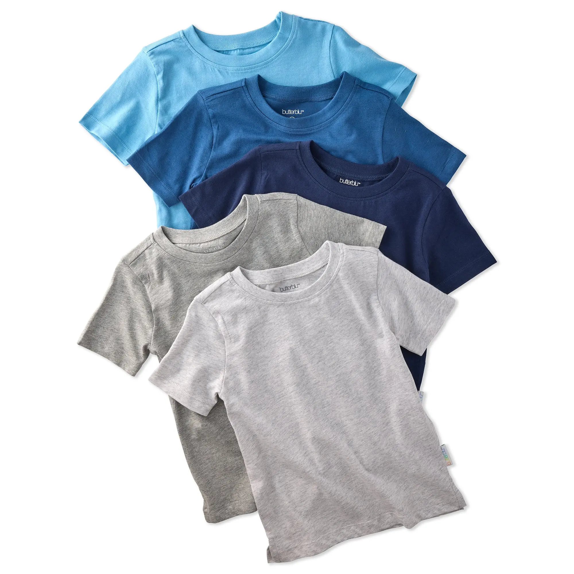 TAYLOR 5-Pack Toddler Short Sleeve T-Shirts