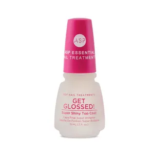asp Get Glossed Instant Shiny Top Coat Nail Polish, Nail Supplies for Manicure Use, Beauty & Personal Care Cosmetic Product