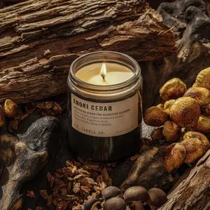 P.F. Candle Co. Enoki Cedar 7.2 Oz Soy Candle