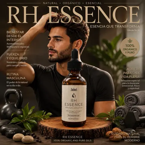 Zuiima RH Essence, 60ml Oil’s Organic and Pure. Cosmetic Daily.
