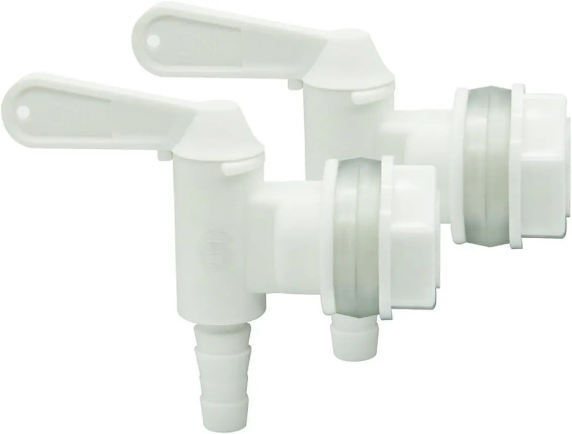 2 PACK Bottling Bucket Plastic Spigot, Replacement Spigot for Beer or Soda Homebrewing