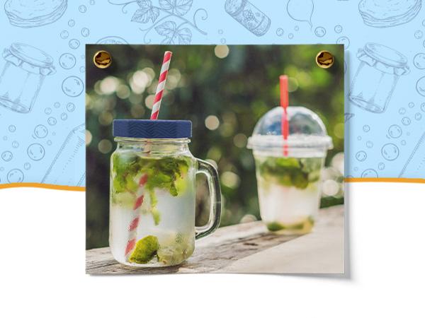 Fermentation Lids with 3 Piece Airlocks for Wide Mouth Mason Jars - 4 Pack