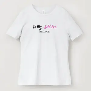 In My Sold Era Realtor T-Shirt for Real Estate Professionals Cotton Tee
