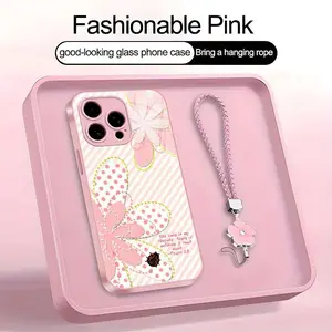 8 Vers Ladybug Polka Dots Tough Phone Case, Cutest Design Case For Her iPhone 17 16 15 14 13 12 and Samsung S25 S24 S23 S22 S21 creative design phone case  952