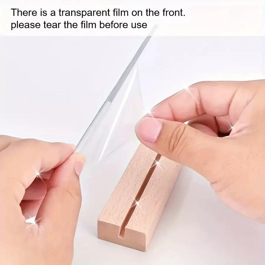 A Truly Great Doctor Acrylic Desk Plaque with Wooden Base, Thank You Gift for Doctor, Appreciation Keepsake for Medical Staff, Home Office Clinic Decor