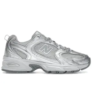 New Balance Men's 530 Silver Metallic Raincloud Polka Dots, from StockX