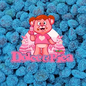 Sweet Blueberry Razz Gushers- 8 oz Candy