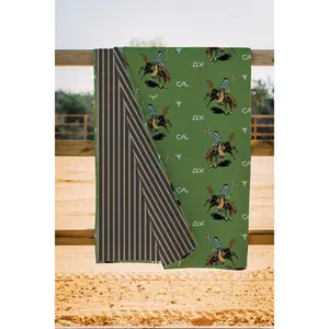Lazy J Green Quilt
