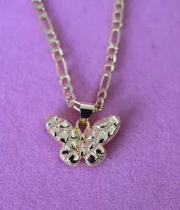 Butterfly Nugget Necklace