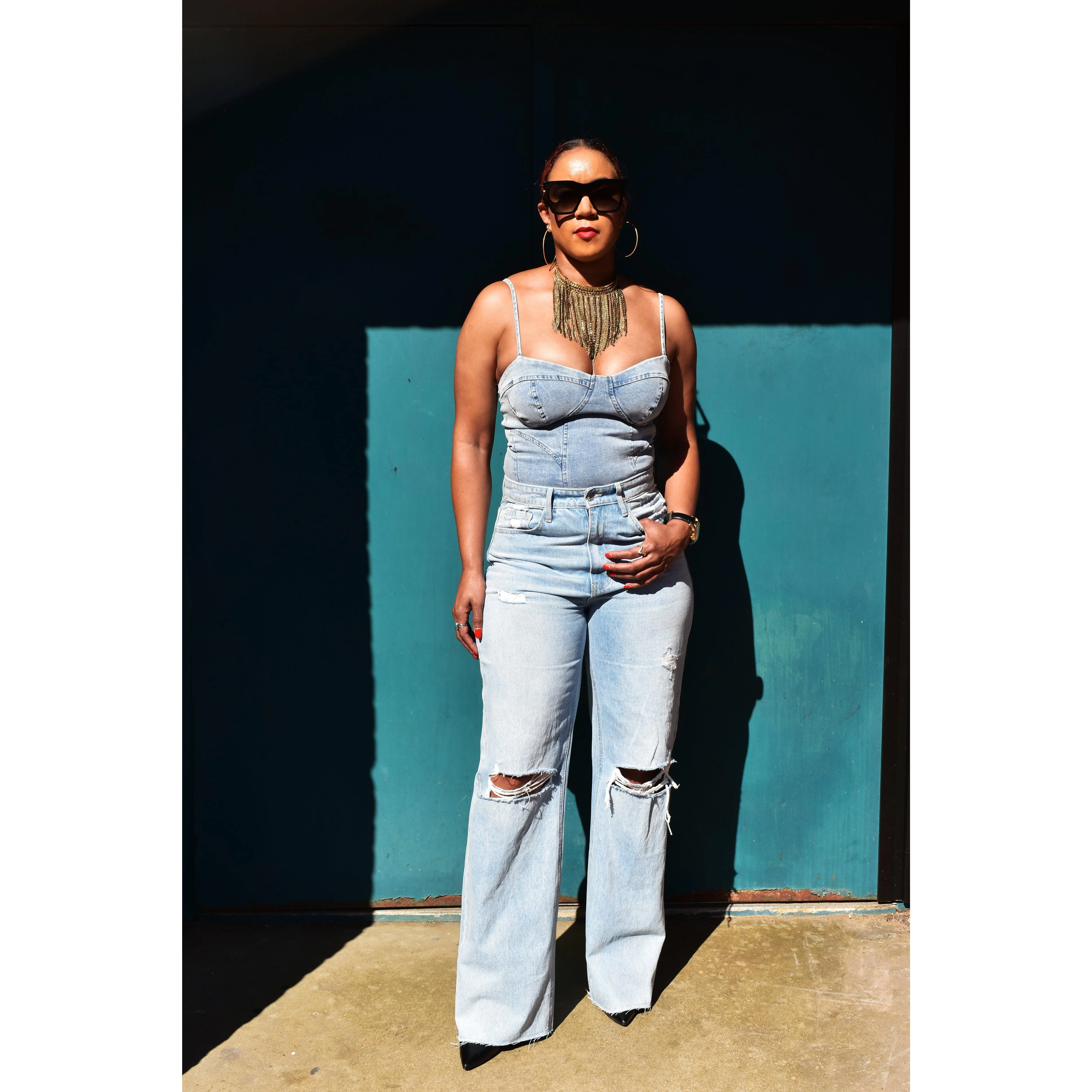 Denim Daze Women's Bodysuit