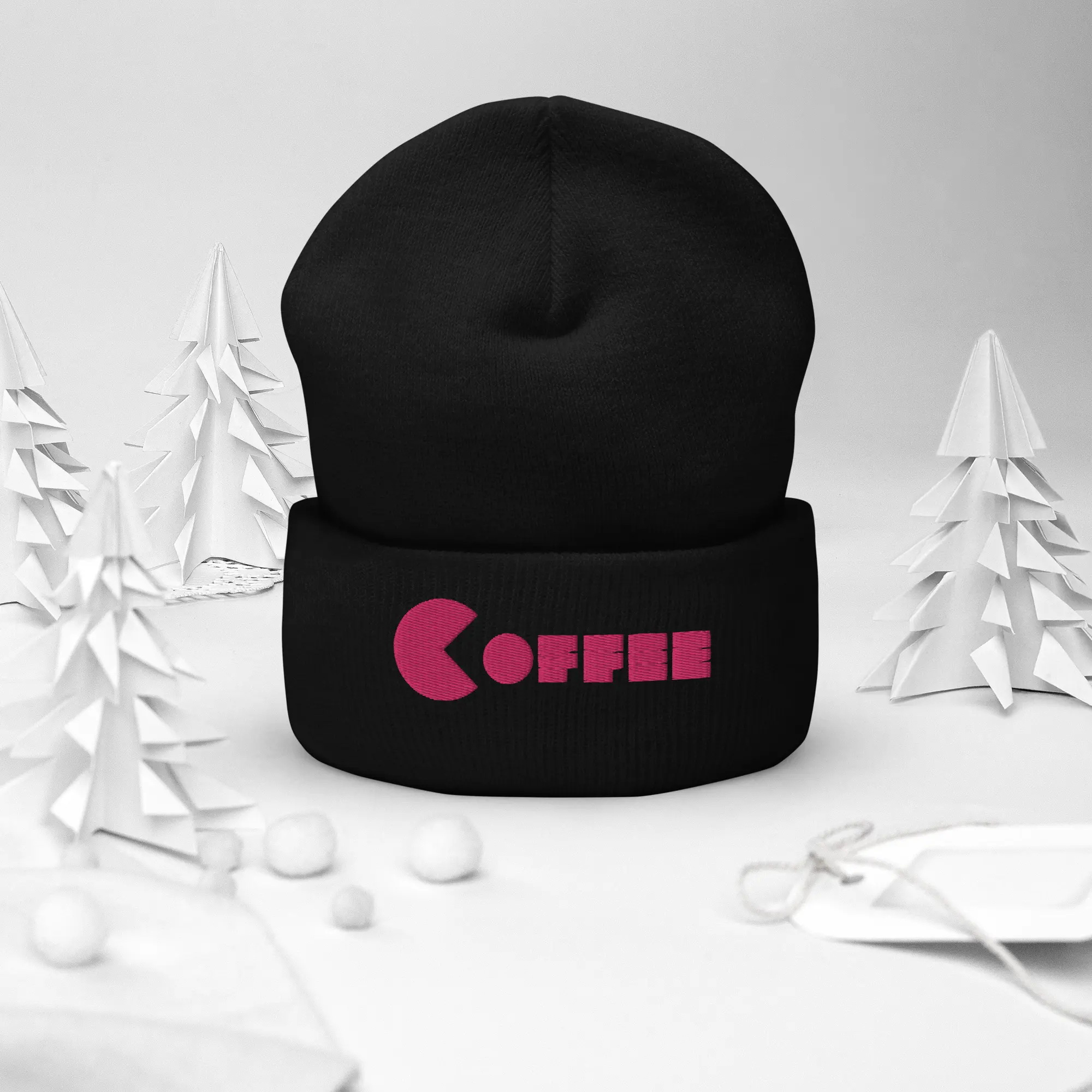 Pink Pac Cuffed Beanie