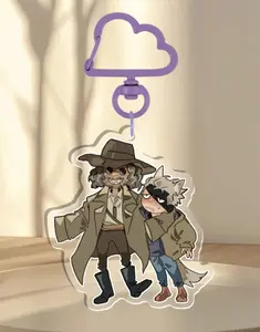RESIDENT EVIL: Village Ethan x Heisenberg Acrylic Keychain!,  Perfect Gift for Fans & Collectors