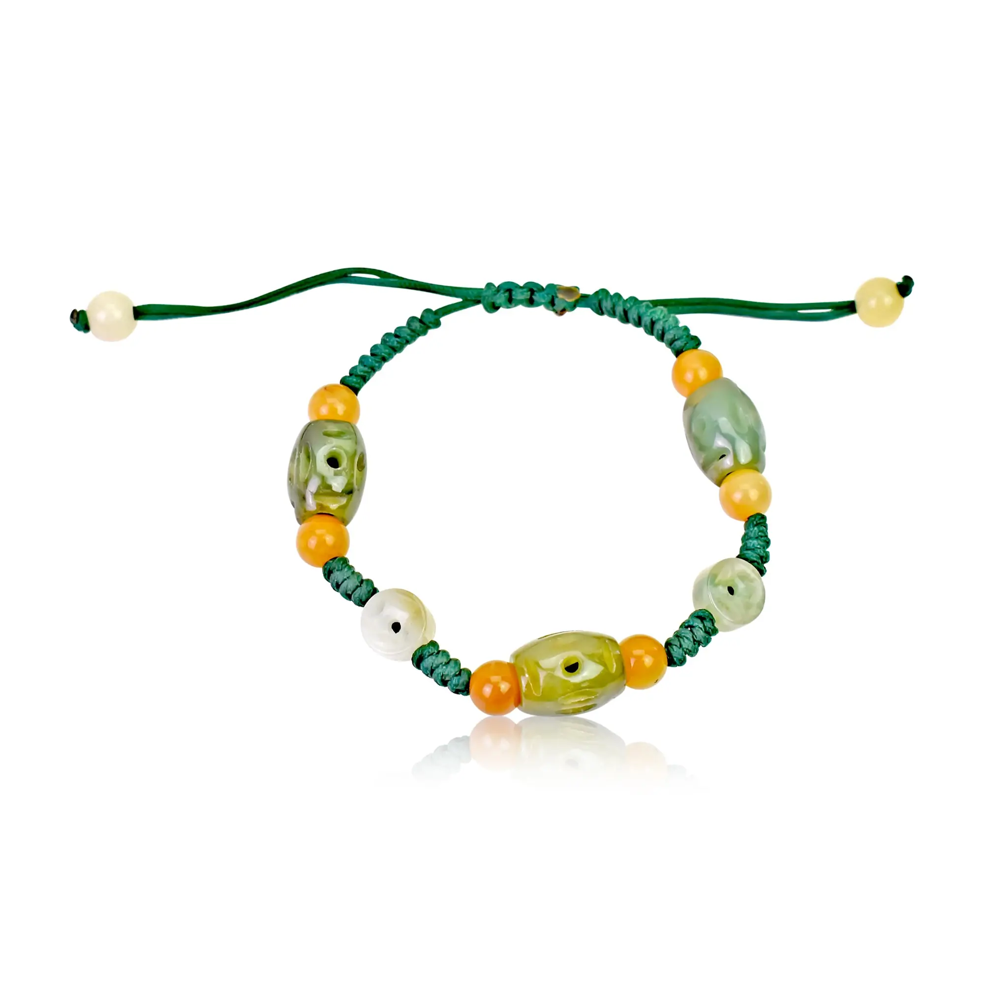 Live an Easy-Going Life with LuLu Tong Charm Jade Bracelet