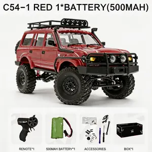 1:16Valentine's day BEST gift Proportion 4WD Climbing Remote ControlCarRechargeable Electric Toy Car, Outdoor AdventureEnthusiastPerfect Gift Truck Rc Crawler