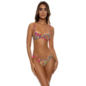 Luli Fama Shore Thing Wide Strap Balconette Top