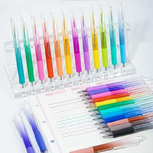SASPOO Erasable Gel Pens Set, Writing Stationery with Built-In Eraser, Smooth Writing Temperature-Sensitive Ink for School Planner & Everyday Use