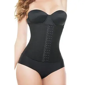 Latex free Instant Hourglass Waist Trainer with Hooks #1024A