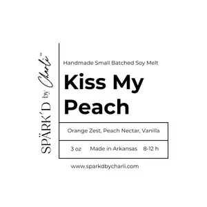 Kiss My Peach Soy Wax Melt
