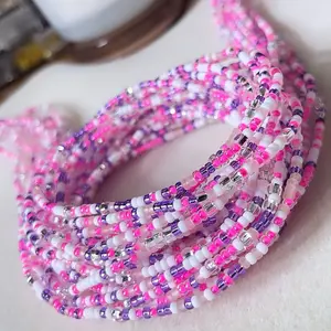 Hopeless Romantic Handcrafted Waist Bead - Tie On Strand