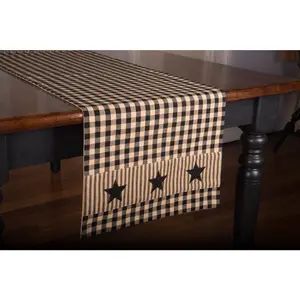 Primitive Heritage House Star Table Runner