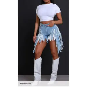 Glo Fringe Shorts