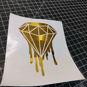Dripping Diamond Decal/ Sticker
