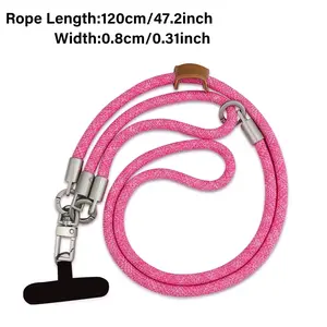 Phone Lanyard Strap, Durable Phone Accessory for Secure Carrying, Essential Mobile Gear for Daily Use & Travel Convenience