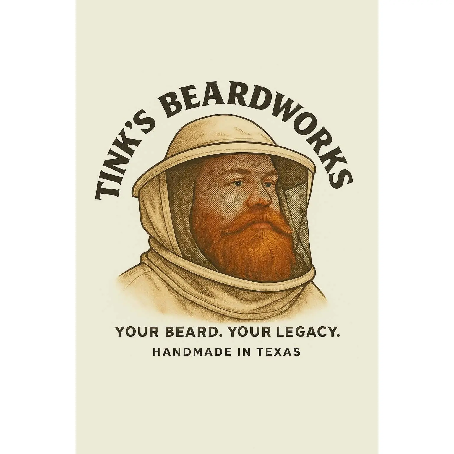 The Beekeeper "Premium Beard Oil - Honey & Bourbon Blend 1oz"
