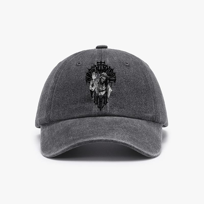 Christian Clothing   Unisex Street Baseball Cap 80s 90s Pattern Anime Hat Men Gift Snapback Fitted Vintage Denim Fabric Iconic Logo Heat Transfer Print Green Dragon Ball Detail