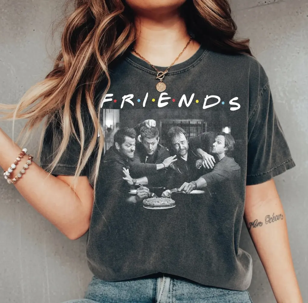 Comfort Colors Supernatural Retro Homage T-shirt | Sam & Dean Winchester Design | Supernaturals Shirt #unisex