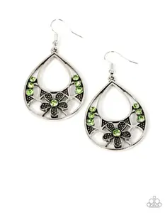 Meadow Marvel Green Earrings