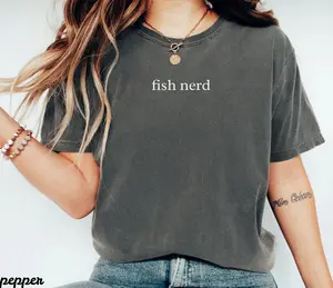 Fish Shirt, Funny Sarcastic T-Shirt, Dry Humor Tee, Attitude Quote Shirt
